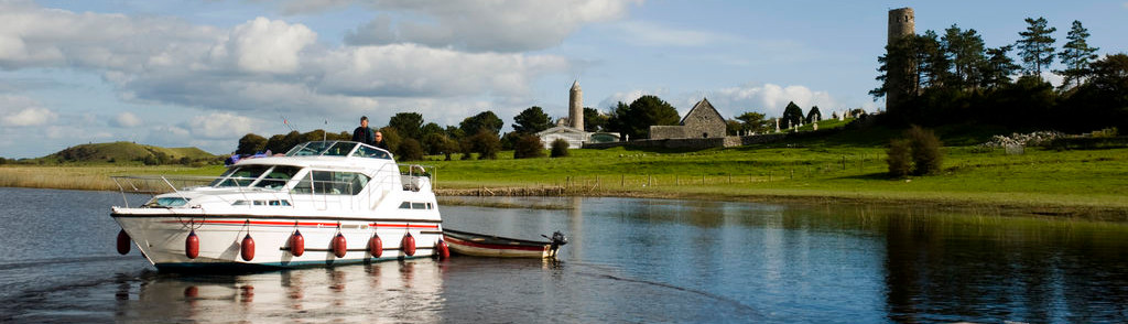 Shannon Clonmanoise Mit dem Boot auf dem Shannon Irland
