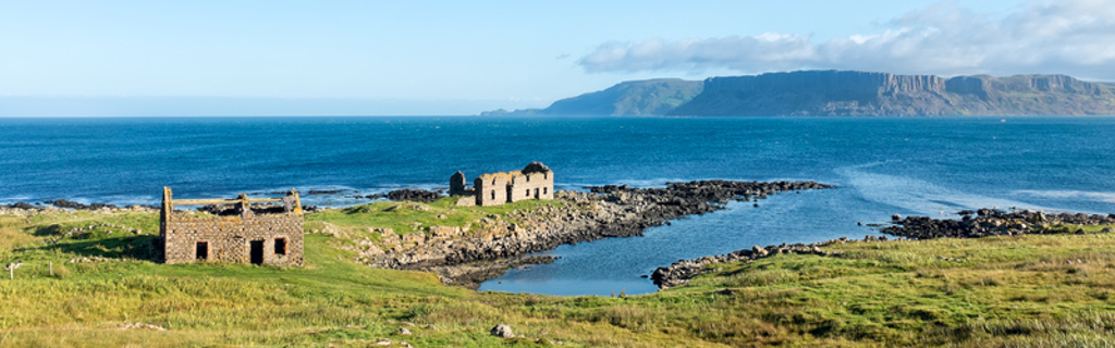 Küste Rathlin Isle